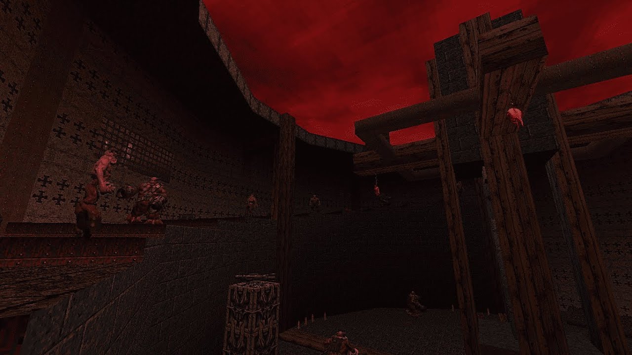 Map 19: The Spiral - Doom 64 Fast Monsters Walkthrough