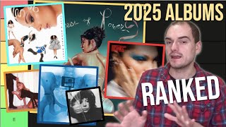 Tier Ranking 2025 Pop Albums