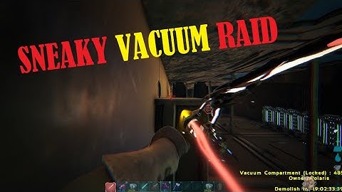 Sneaky Hidden Vacuum Raid Got Us $$$ - Official Small Tribes PvP