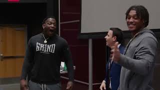4 Oz Pearlman AMAZES Texas A&M's football team with a 'legendary' performance  College GameDay