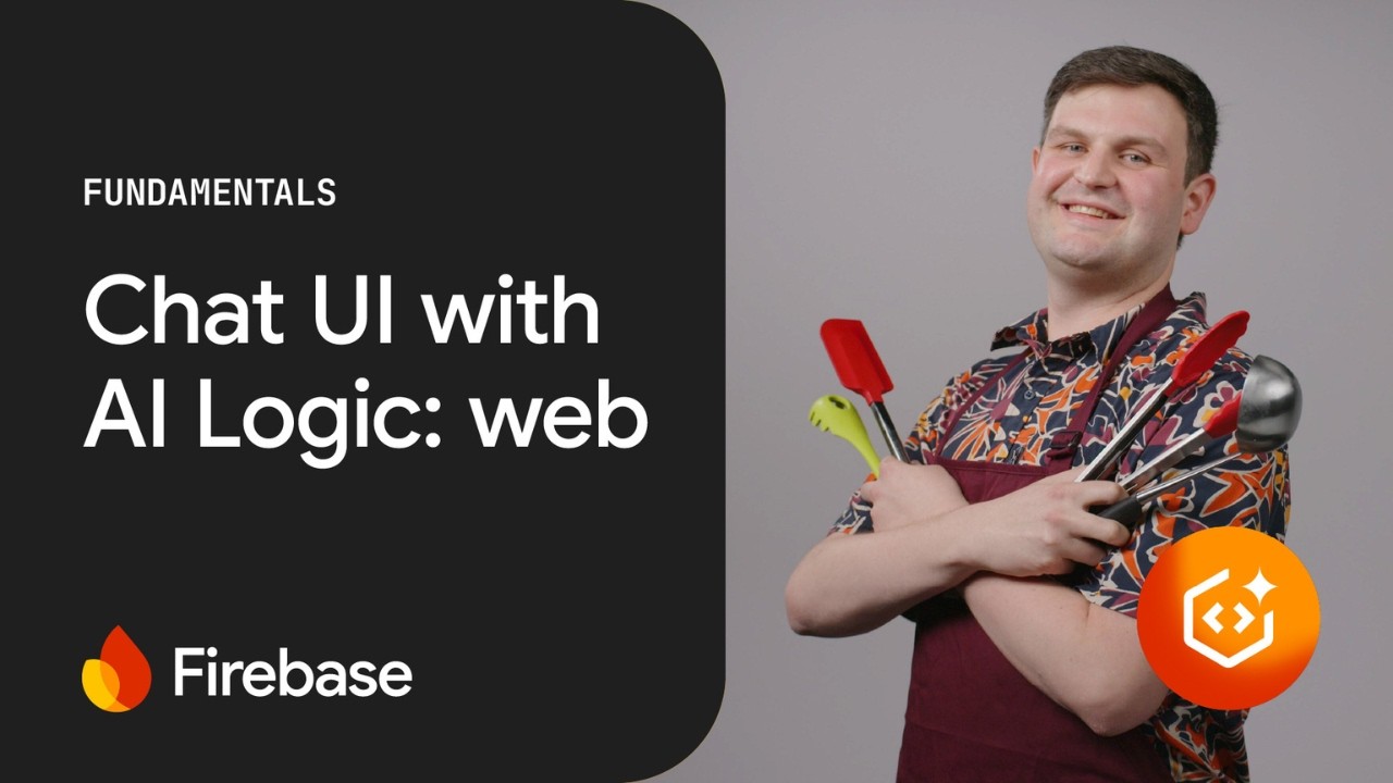 Implementing chat with Firebase AI Logic on the web - YouTube