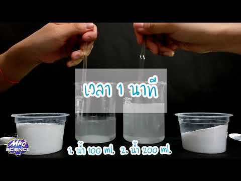 วิทยาศาสตร์หรรษาออนไลน์ ม.2 เรื่องสารละลาย กิจกรรมปัจจัยที่มีผลต่อสภาพการละลาย