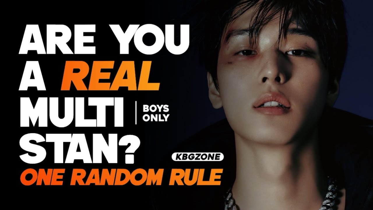 ARE YOU A REAL MULTI STAN? | KPOP BOY GROUP QUIZ | ONE RANDOM RULE | KBGZONE