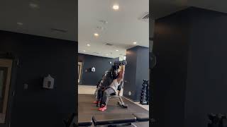 Man Lifts Weights With Dog as His Spotter
