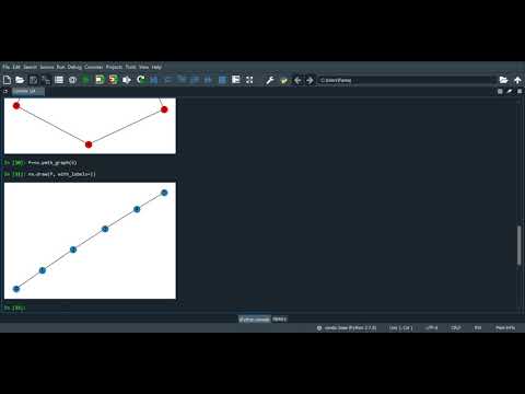 Visualization of graph using python - YouTube