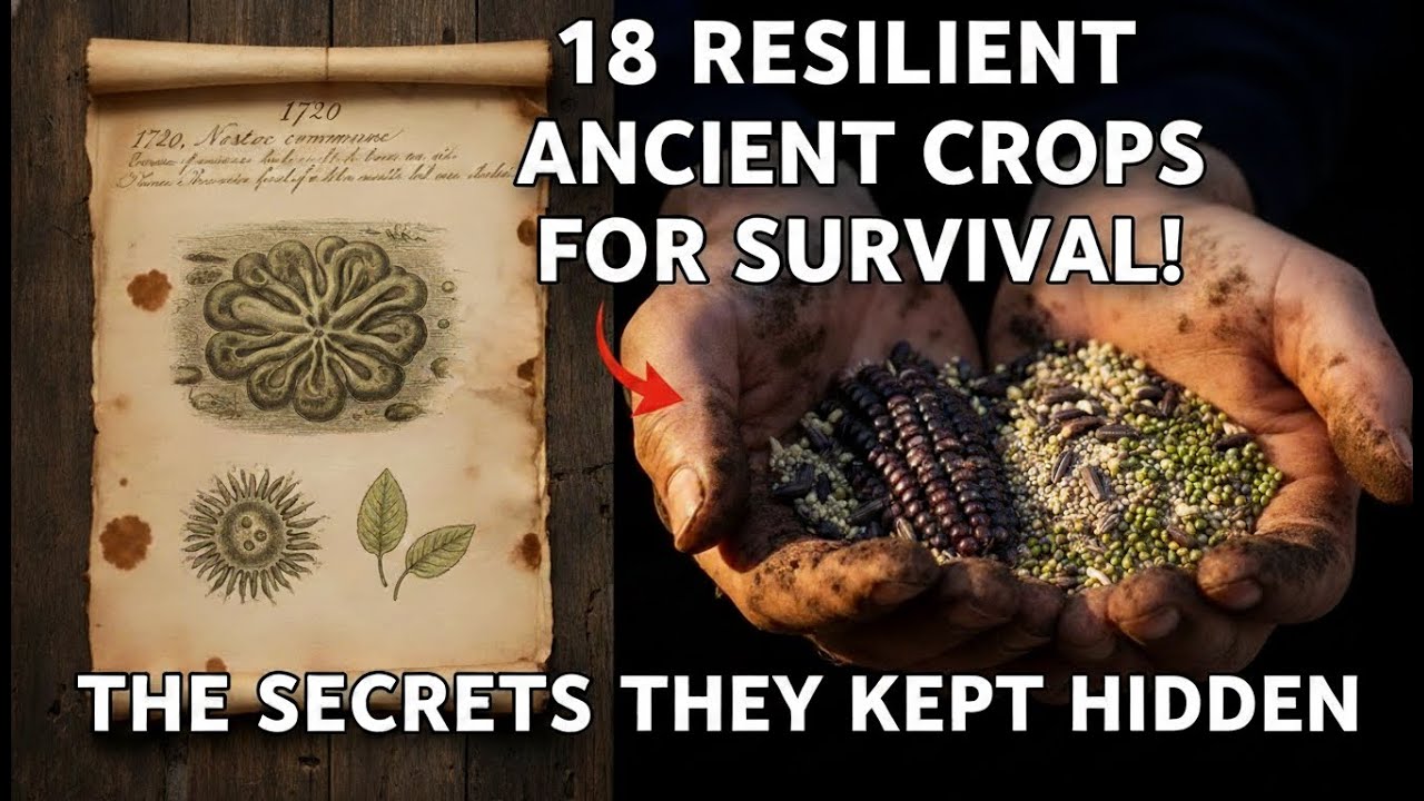 18 Forgotten  Ancient Crops to Grow To Survive Difficult Times!