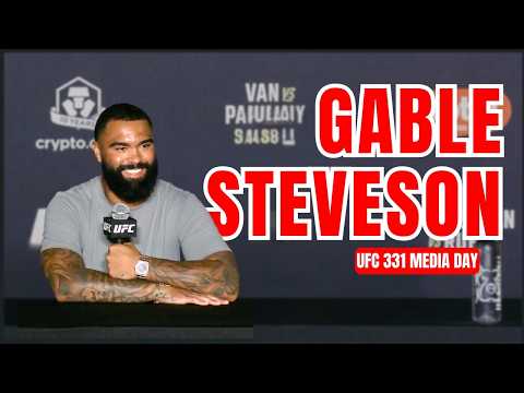 Gable Steveson on his Main Card debut at UFC 331 🔥 #ufc