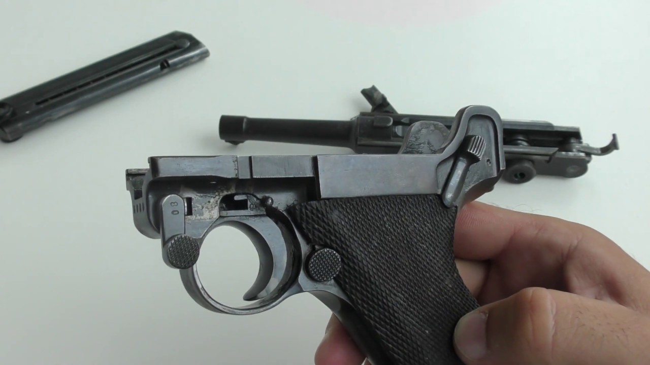 Полевой уход Люгер П08 / Fielf strip Luger P08