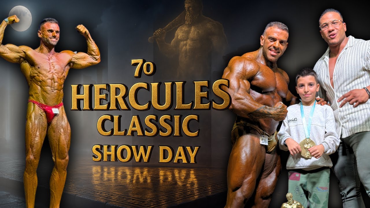 SHOW DAY 🏆 | Ο αθλητής μου στο 7ο Hercules Classic | Overall Winner ο Παντελής Σταυρουλάκης! 🔥