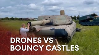 Bouncy Castles And Battlefield Deception: Meet Ukraine’s Inflatable Army