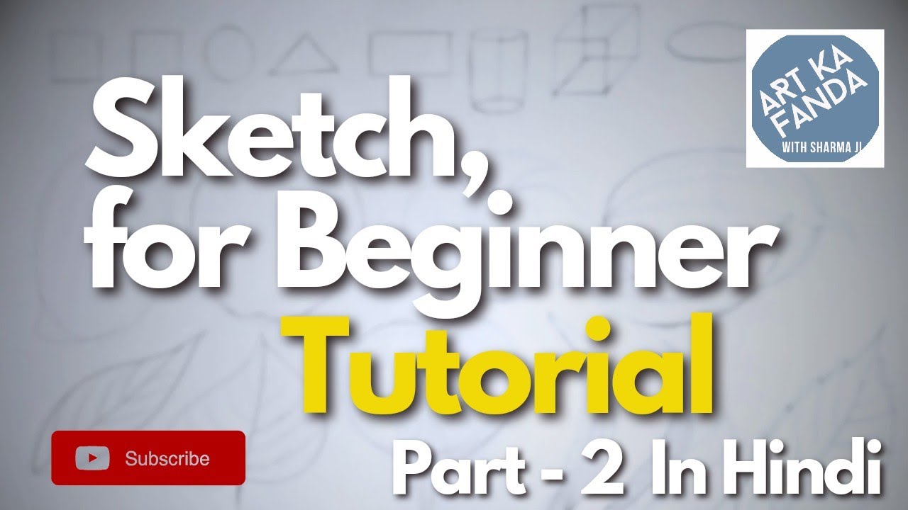Secrets of Sketching | Part 2 for Beginner | Artist | Painting ...