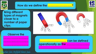 Science Year 4 SPS - Defining Operationally
