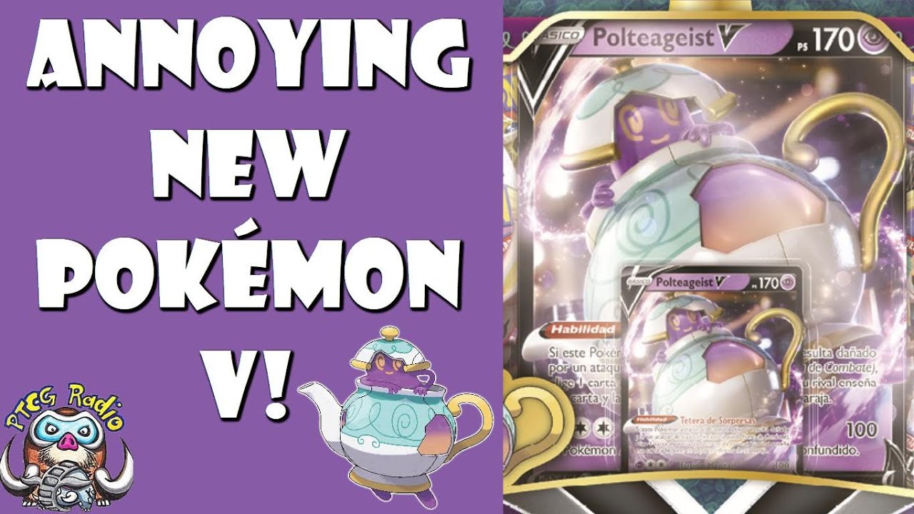 Polteageist is a Really Annoying New Pokemon V! (Sword & Shield TCG) Polteageist is a Really Annoying New Pokemon V! (Sword & Shield TCG)