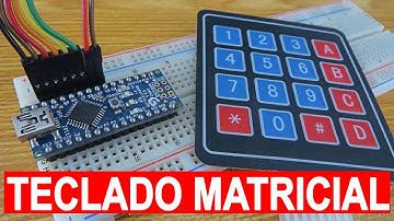 Teclado MATRICIAL con ARDUINO 🔥🔥