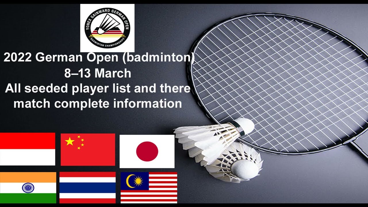 badminton german open 2022 schedule