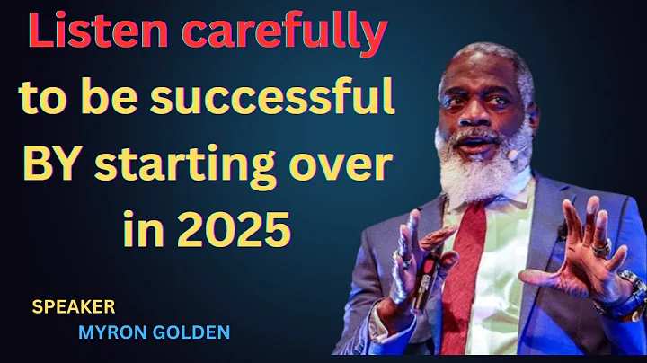 How I Would Build a Business in 2025 (If I Had to Start Over).by Myron Golden