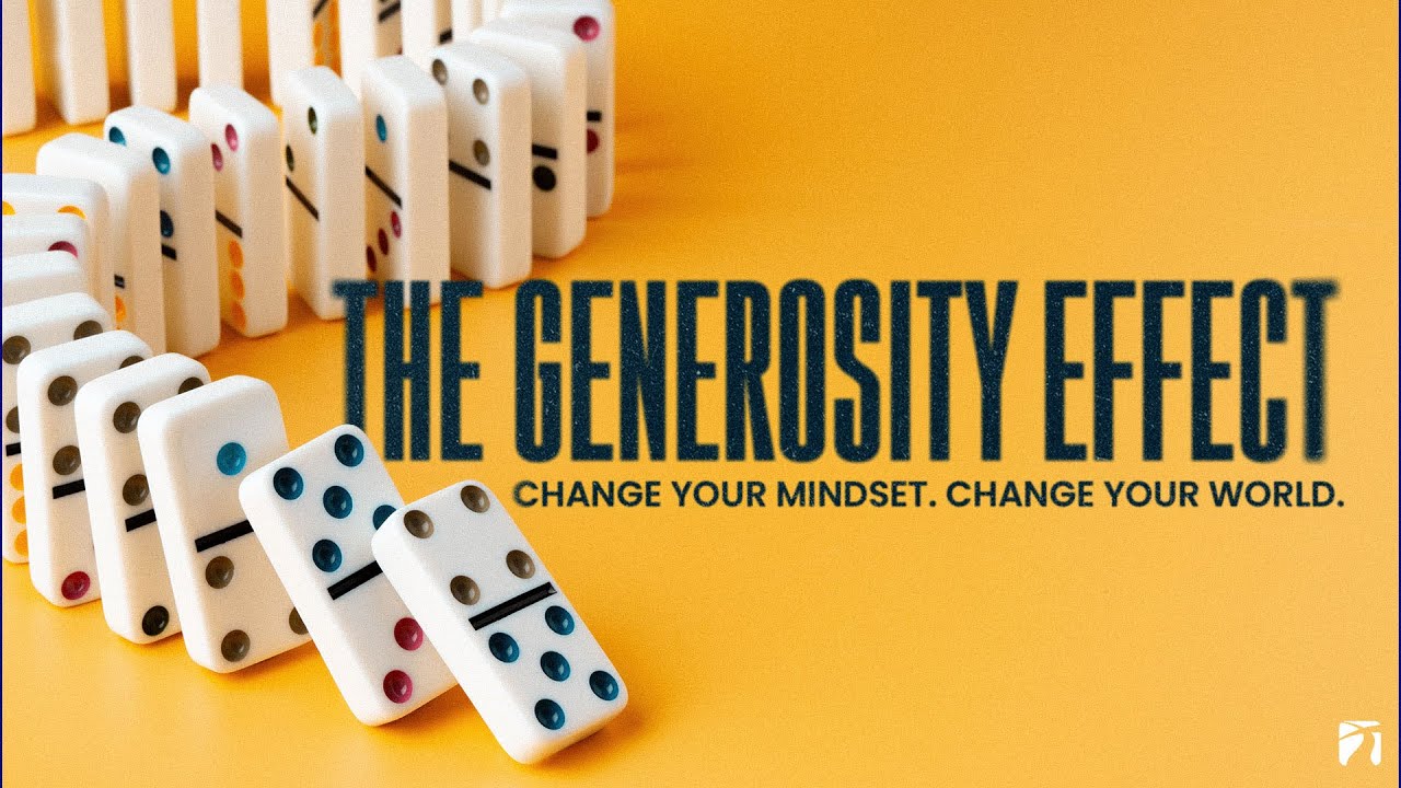 The Generosity Effect l Week Two: Generous With TIME l Bryon Shaw - YouTube