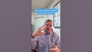 How are phone calls routed to external call centers?