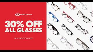30% Off Glasses for a Limited Time | America's Best