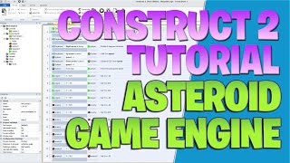 Asteroid game engine - Construct 2 Tutorial