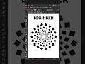 Adobe Illustrator 2025 Tips - How to Poster Flower Pattern #inaa_graphics #adobeillustrator