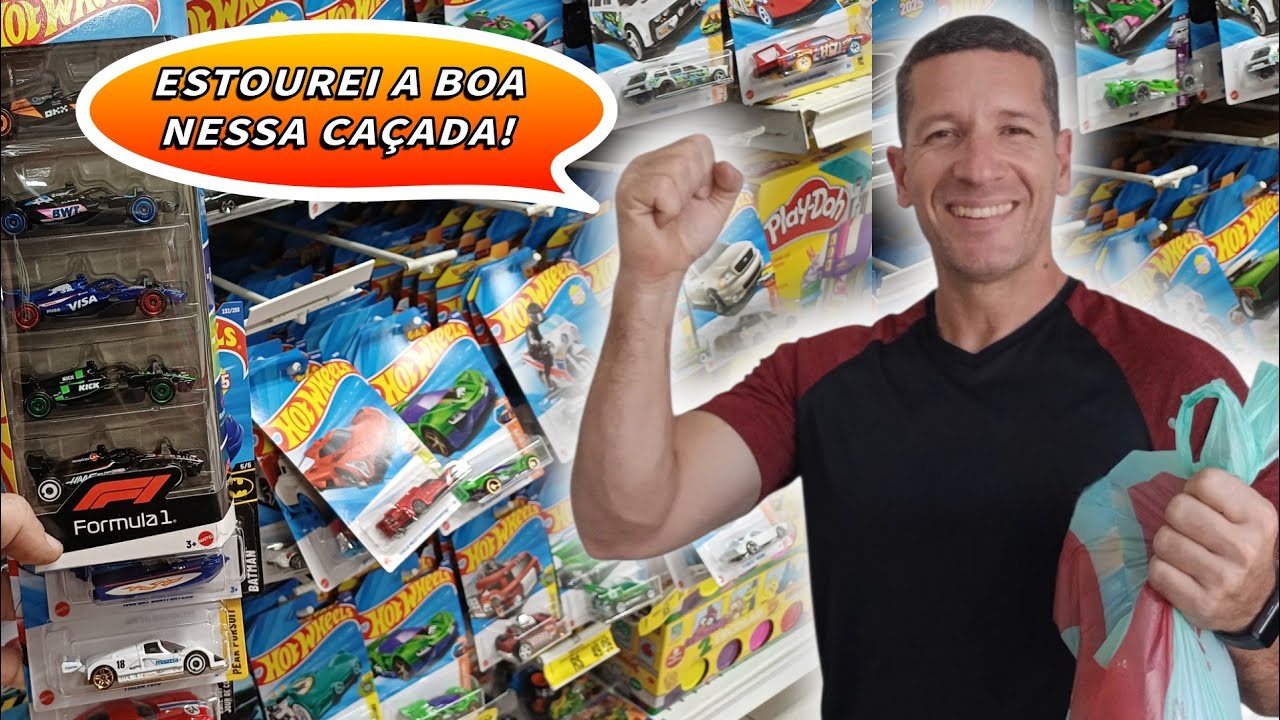 Hot Wheels caçada, deu bom demais! 