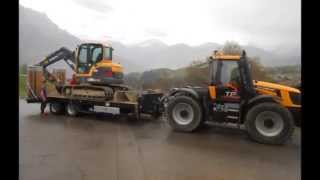 Volvo 88Plus et JCB Fastrac Cordon 74 Laigneau TP (HD)