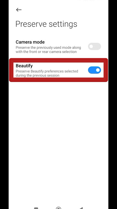 How to 💯on camera Beauty plus mode in Redmi || camera secret features #shorts #viral