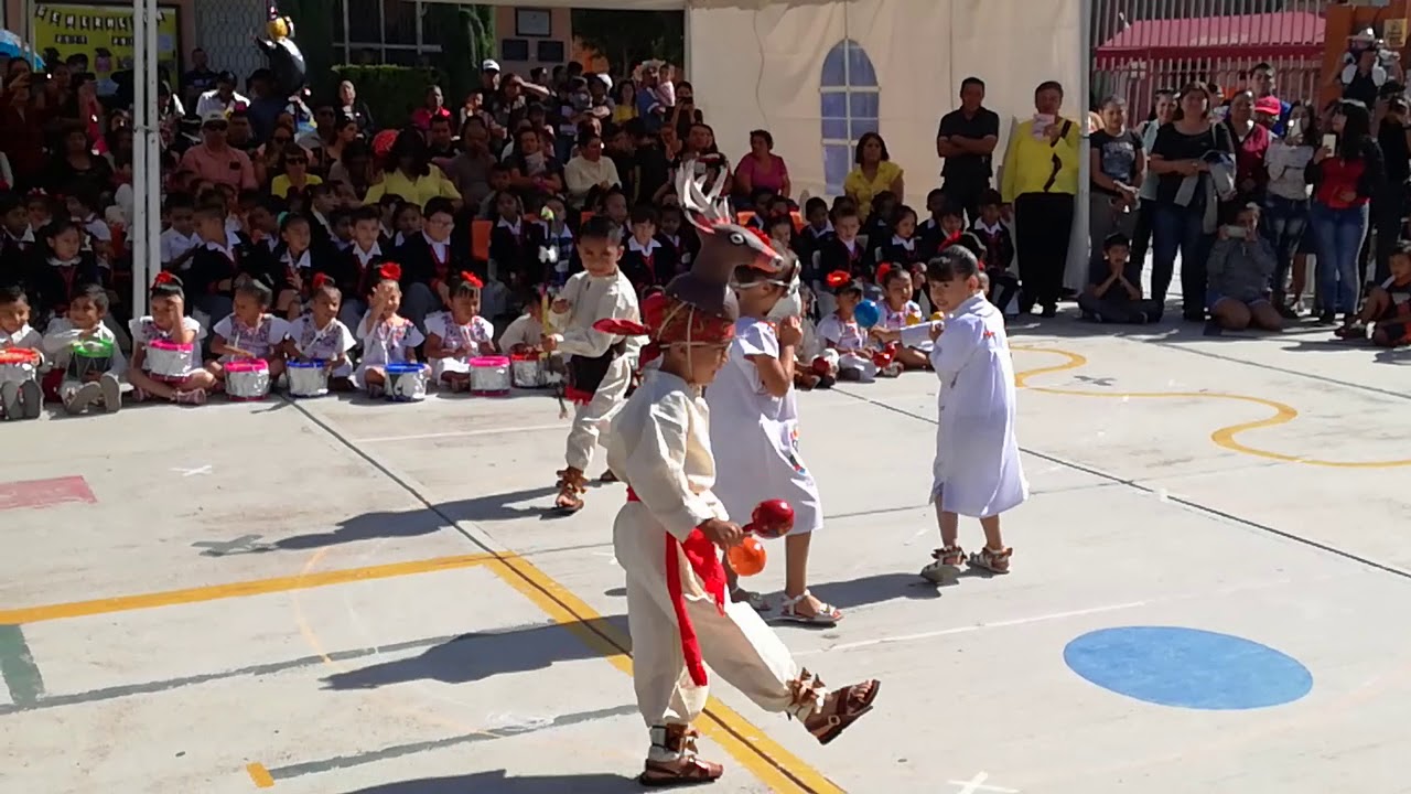 La danza del venado,  preescolar Jesús García Corona