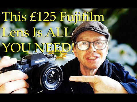 This £125 Fujifilm Lens is ALL YOU NEED! - YouTube