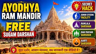 Player Profile How to Book FREE Sugam Darshan in Ayodhya Ram Mandir 🛕 | Senior Citizen Guide 🚩| Jai Sri Ram 🙏