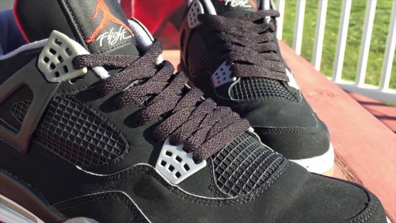 Air Jordan Bred 4 Midsole Repiant YouTube