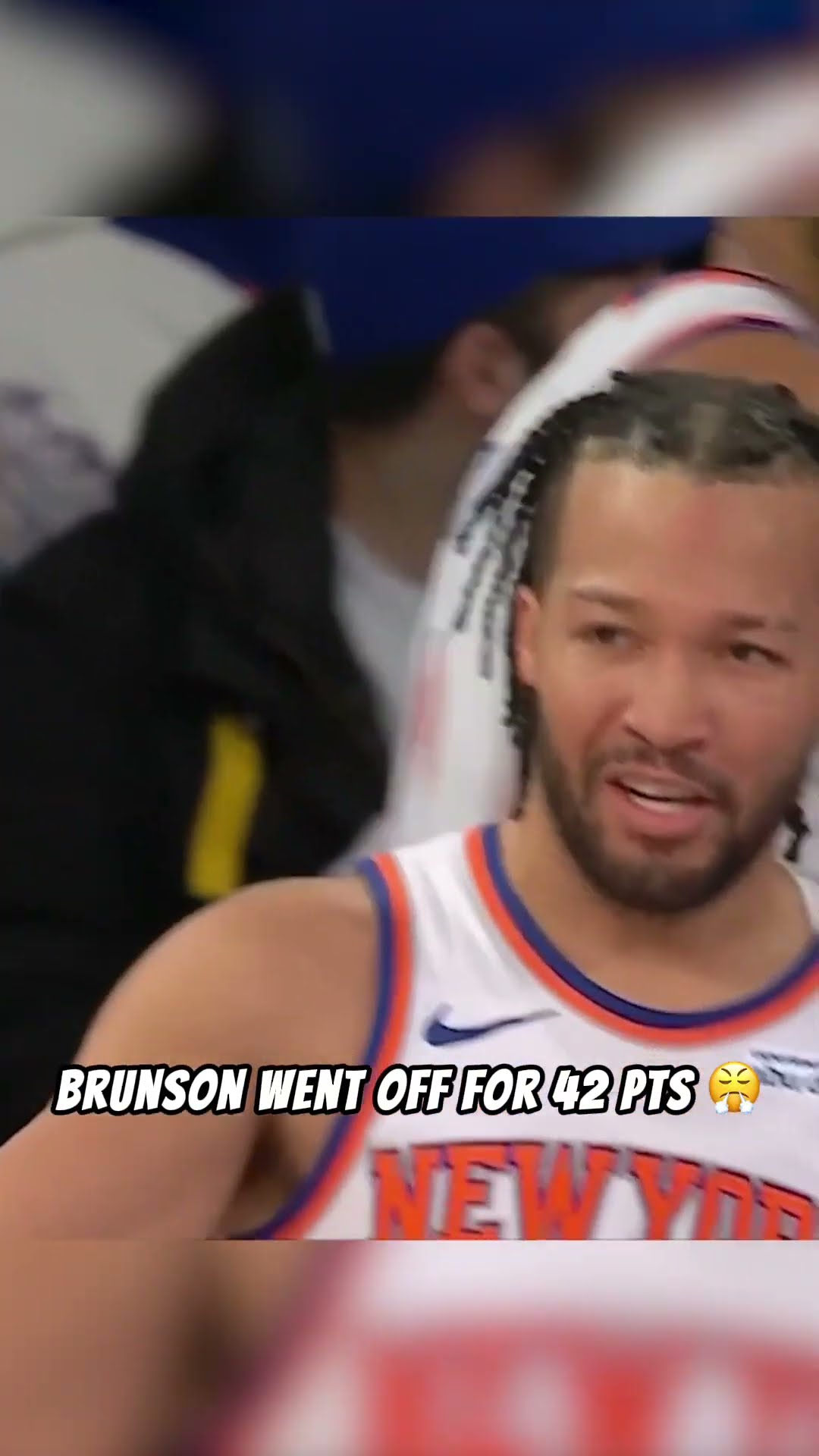 Jalen Brunson put on a show against the Rockets ?