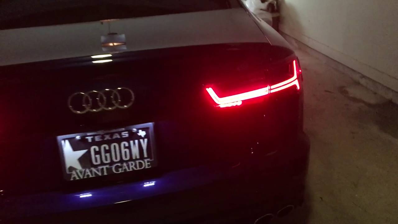 2013 Audi A 6 Tail Light Removal