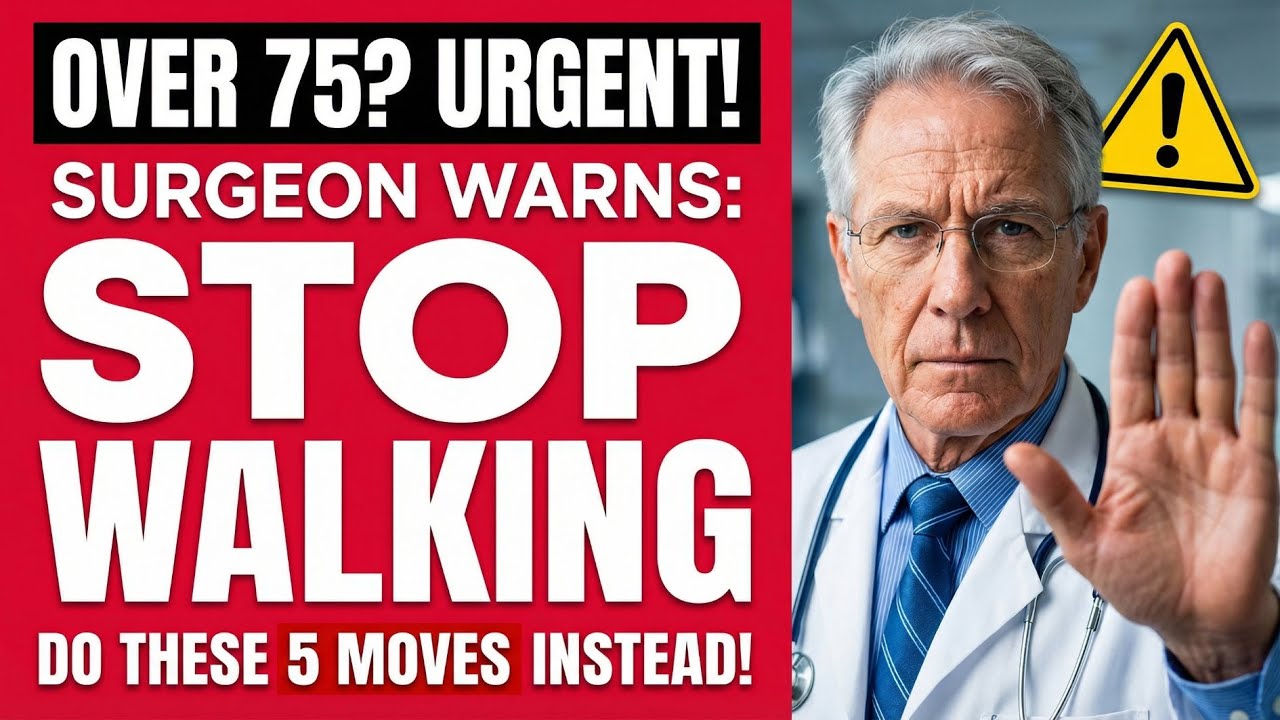 Over 60? STOP Walking! Doctor Says These 5 Exercises Are FAR BETTER