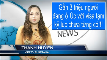 TIN 3PM 11-12-2025: Gần 3 triệu người đang ở Úc với visa tạm - kỷ lục chưa từng có!!!