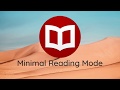 Minimal Reading Mode chrome extension