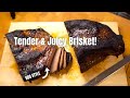 Oven baked bbq style brisket  low  slow  smokey