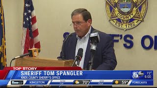 Knox County Sheriff Spangler provides details into investigation of former employee