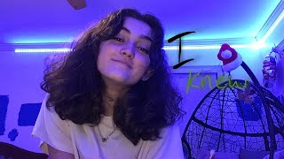 i knew by lizzy mcalpine cover | teagan