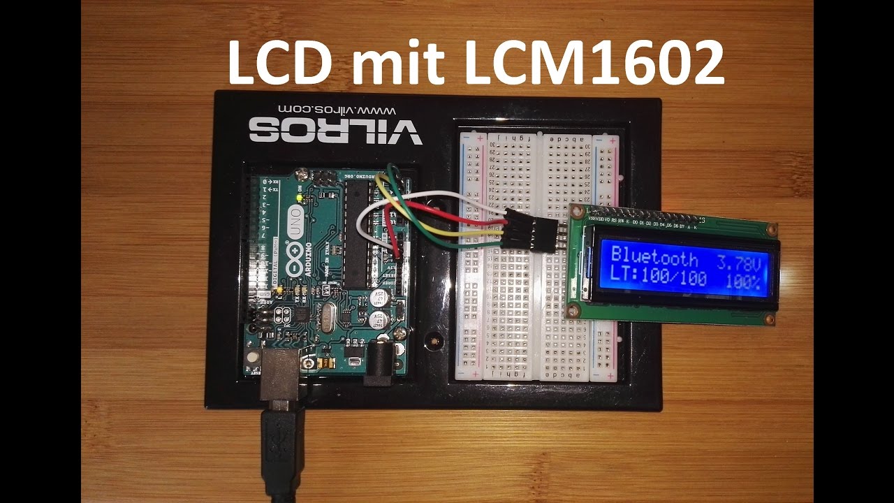 LCD-Display wird schwach / Fehler im Aufbau? - Deutsch - Arduino Forum