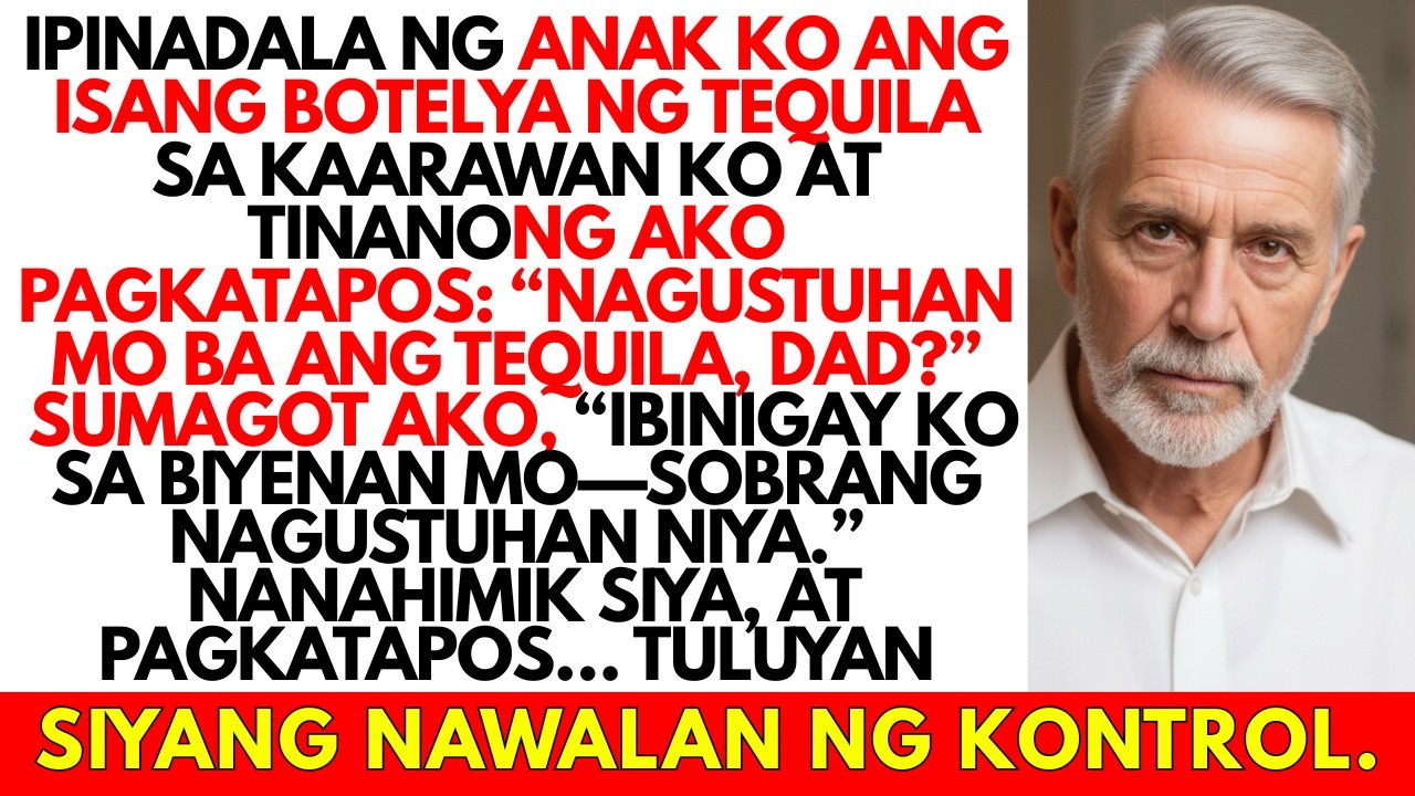 MI HIJO ME DIO UNA BOTELLA DE TEQUILA EL CUMPLEAÑOS PERO SE LA DI A SU SUEGRO ME LLAMÓ DESESPERADO