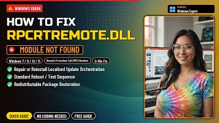 Fix rpcrtremote.dll Network!
