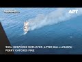 Ferry Carrying 130+ Catches Fire Between Bali and Lombok, Evacuation Underway | APT