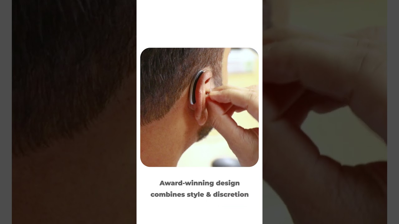 Hearing aids with size and performance that will amaze you ~vb2414