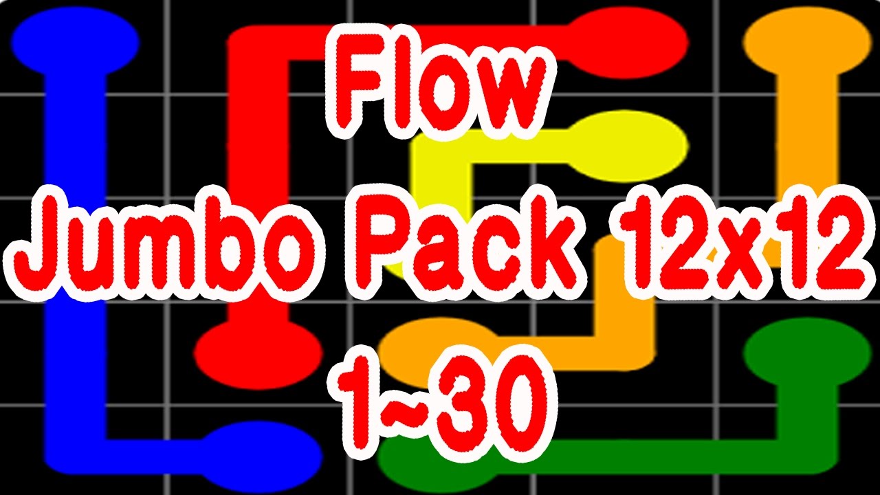 Flow Free Jumbo Pack 13 X13 1 30 By Etolie Noire