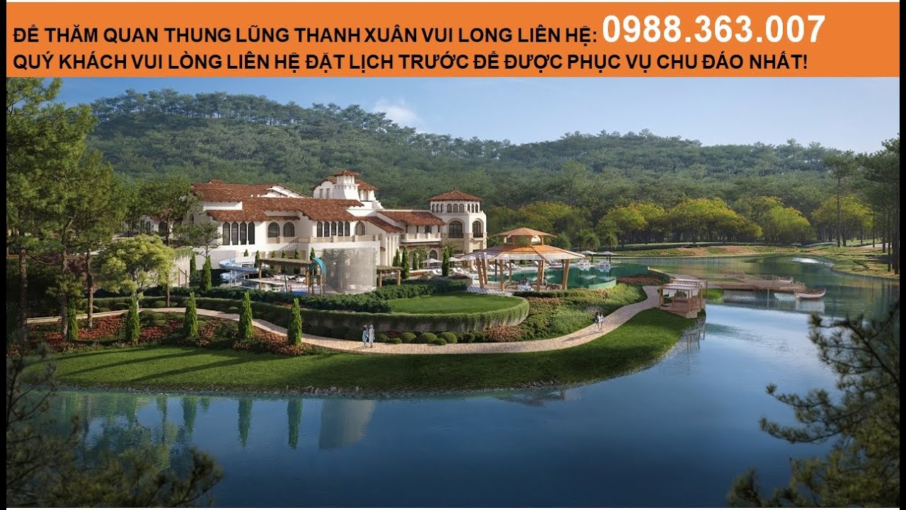 Toàn cảnh khu biệt thự Thung lũng Thanh Xuân - 