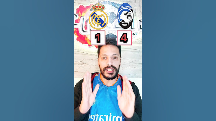 ريال مدريد ضد اتالانتا