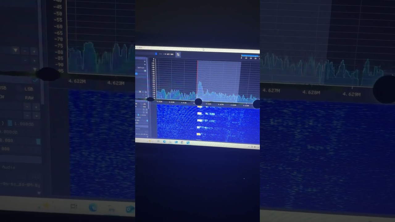 УВБ-76 как выглядит на спектрограмме