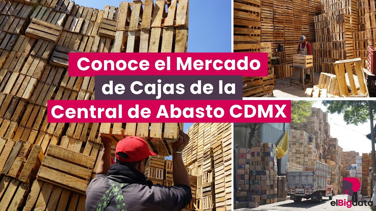 Conoce el Mercado de Cajas de la Central de Abasto CDMX - YouTube